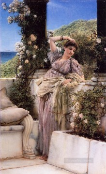 Tadema Art - Rose of All Roses2 Romantic Sir Lawrence Alma Tadema